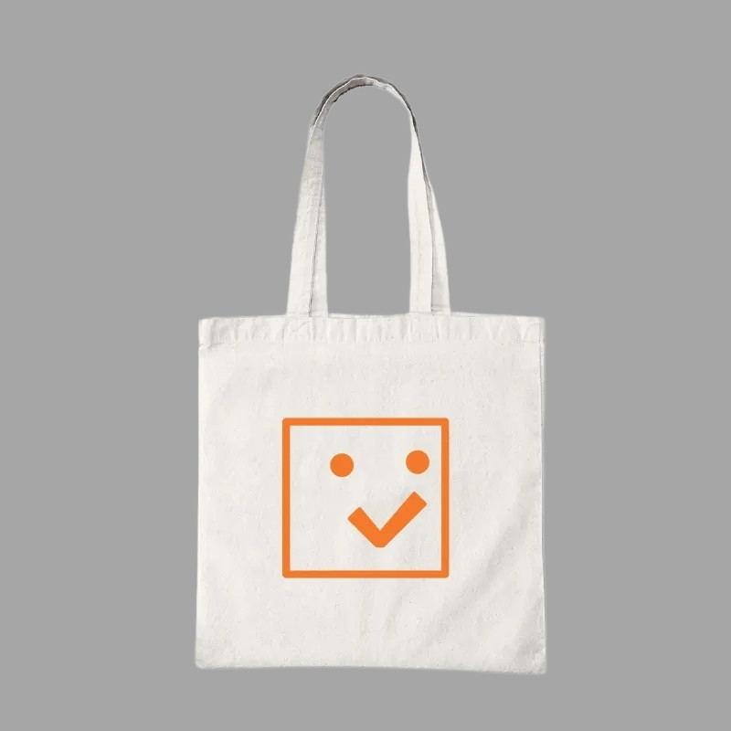 Aha Smile Tote Bag